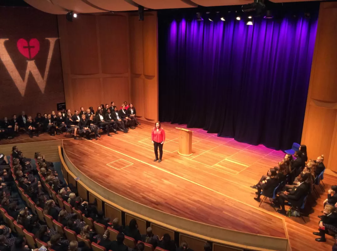 Britain's First Female Fast Jet Pilot Gives Dineen Lecture