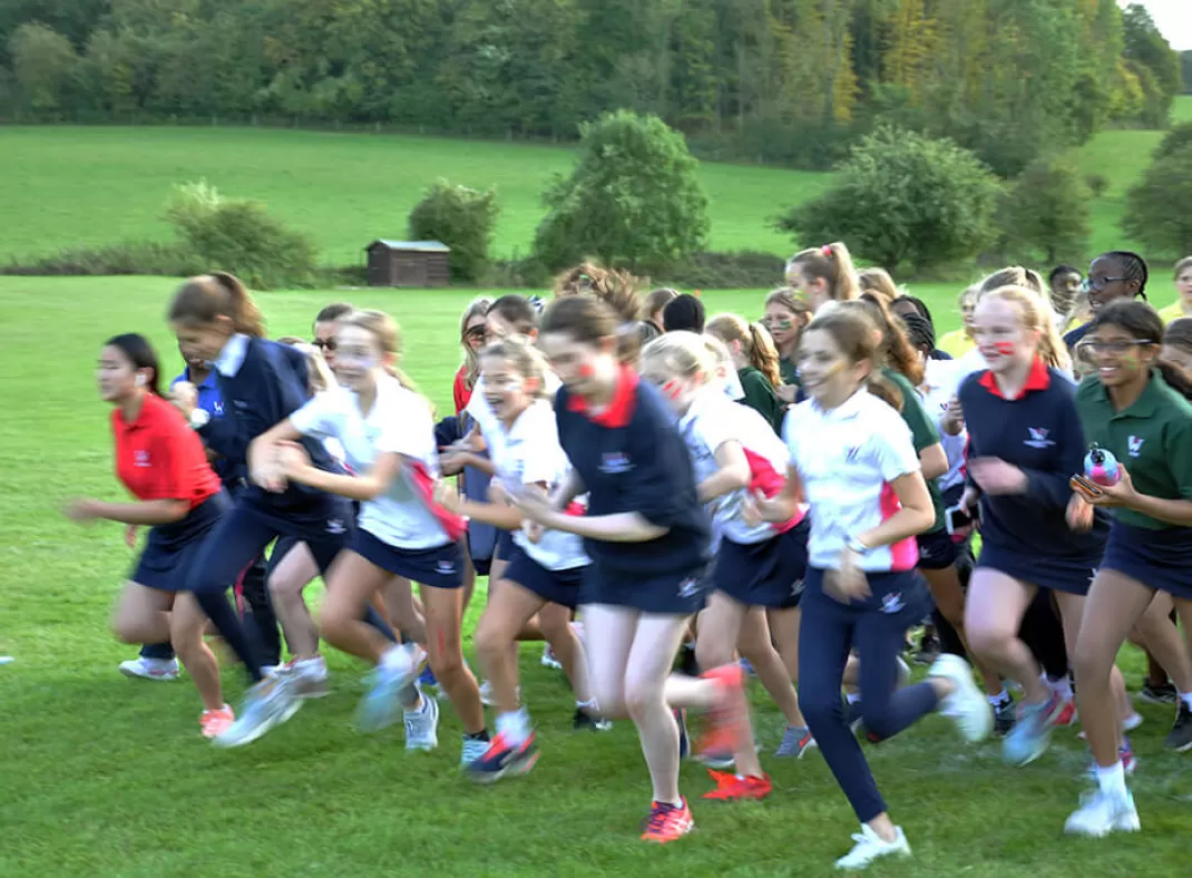 Students and Staff Hit the Road, the Fields and the Footpaths