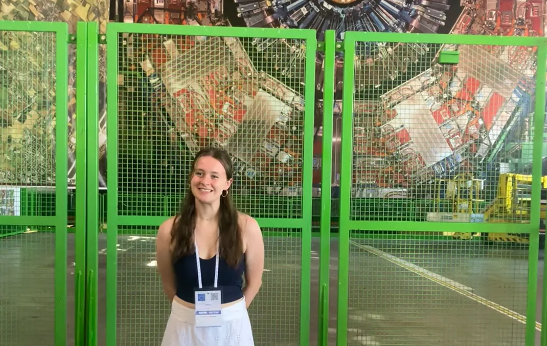 Particle physics summer school at CERN an ‘incredible experience’ for prize winner Anna