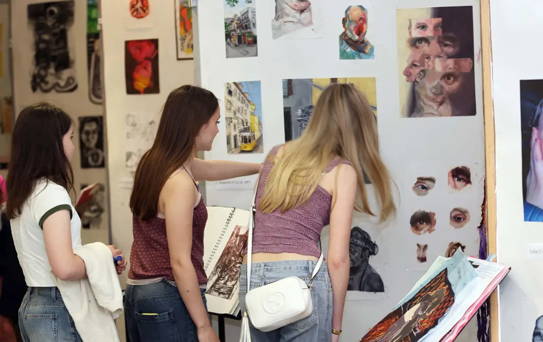 Ambition, creativity and dedication on display at GCSE and A Level Summer Art Exhibition