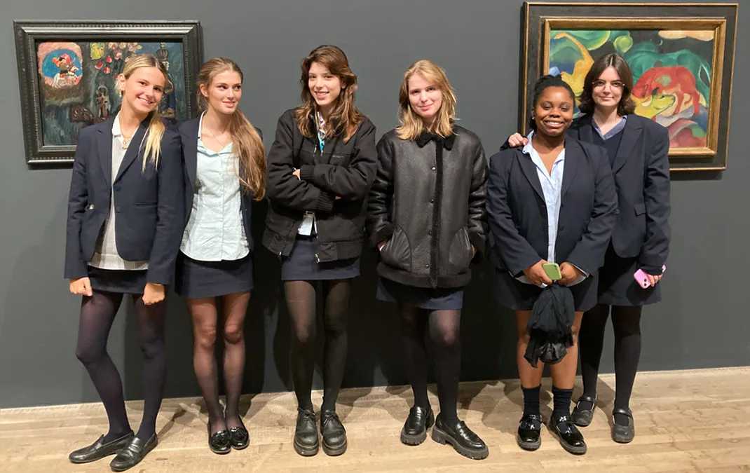 Tate Modern exhibition visit valuable for students studying A Level Art and German