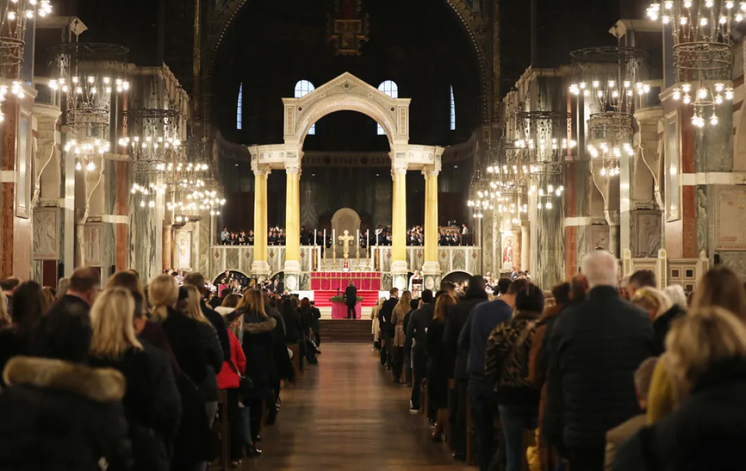 Woldingham community gathers to celebrate Christmas at Westminster Cathedral