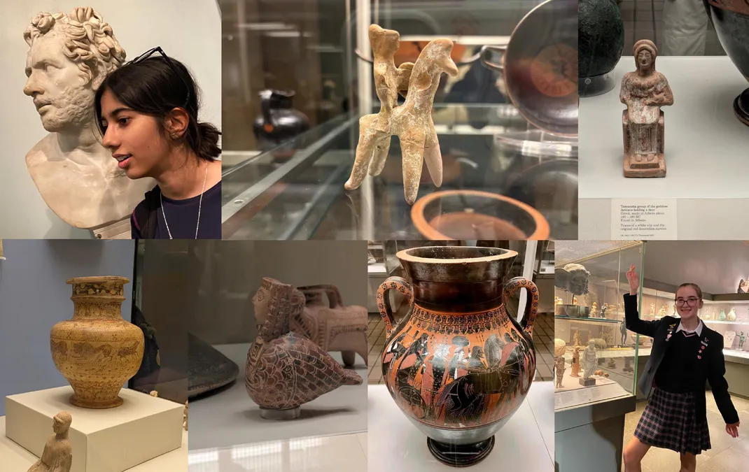 Classicists explore British Museum’s treasures on an evening visit