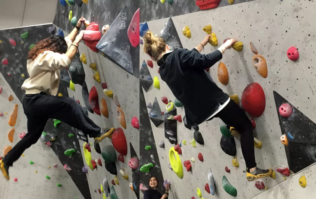 Climbers’ confidence and skills scale new heights