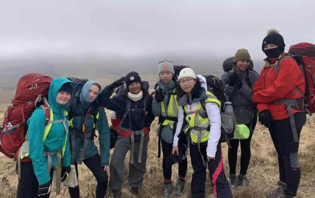 Gold Duke of Edinburgh’s Award practice expedition creates memories and strengthens friendships