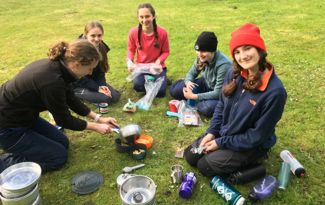 Students tackle hills and weather on DofE Bronze assessed expedition