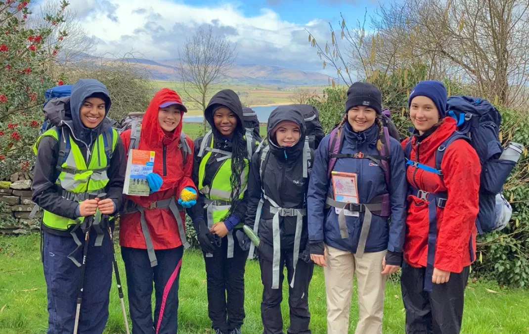 Lower Sixth battle the elements on Gold DofE practice expedition in the Black Mountains