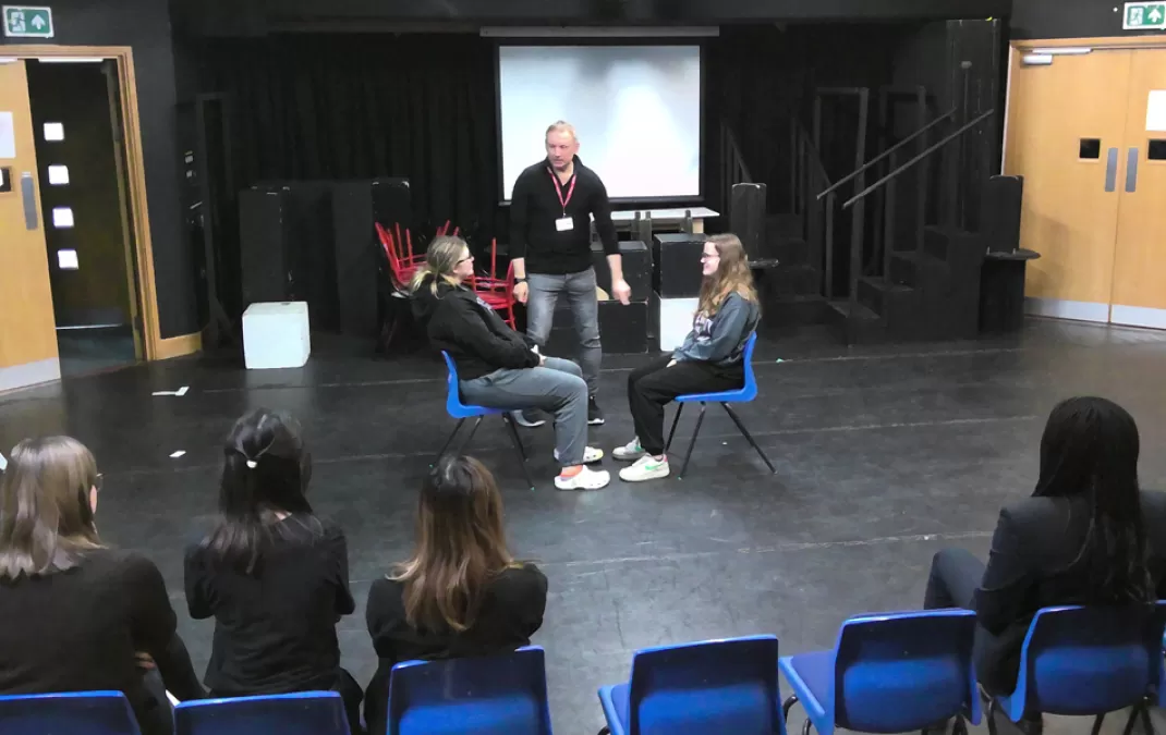 Challenging workshop prepares drama students for practical exams