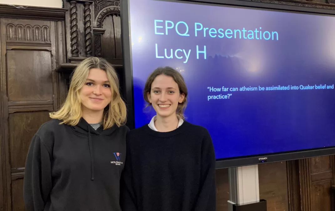 Upper Sixth Formers give fascinating EPQ presentations