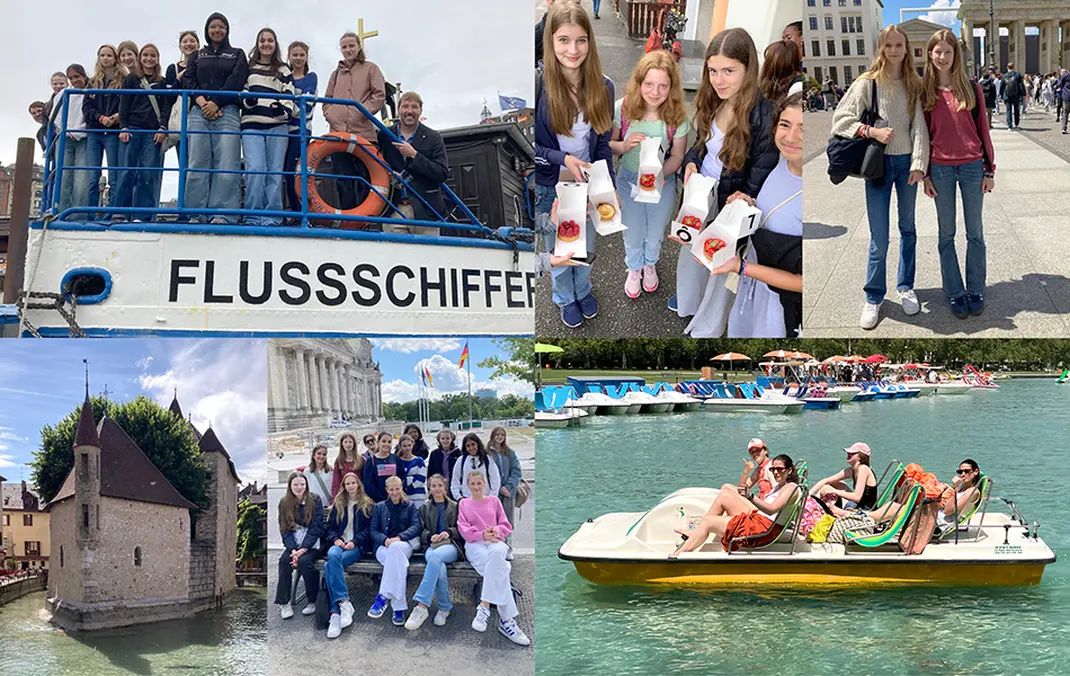 Students embrace enriching opportunities on language exchanges to France and Germany