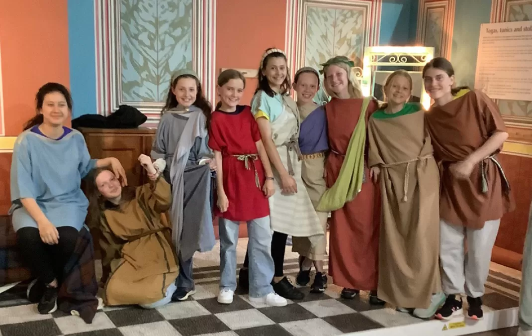 Fishbourne Palace trip brings Roman Britain to life for Year 7
