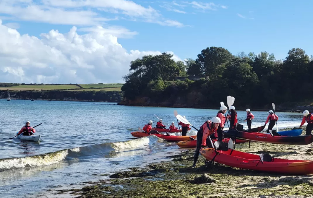 Geographers tackle fieldwork in Dorset and Devon