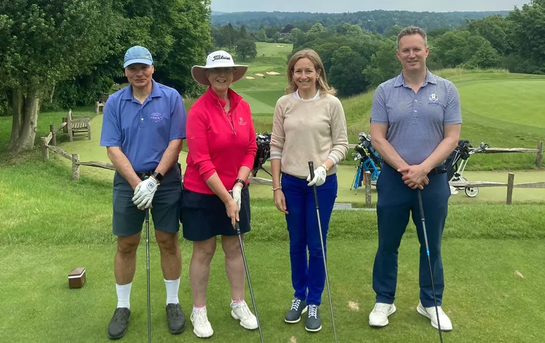 Woldingham's charity golf day a swinging success at Tandridge Golf Club