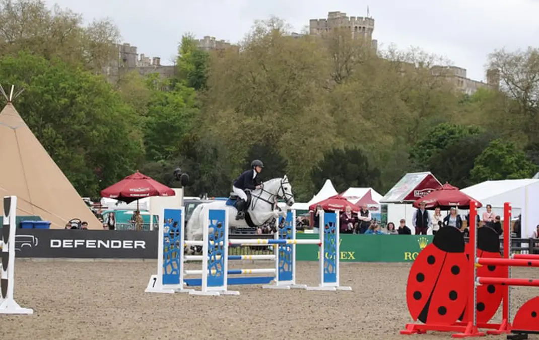 Gracie and pony Ralph scoop a super sixth place at the Royal Windsor Horse Show