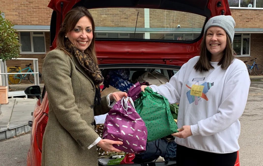 Marden’s Christmas appeal brings bags of donations for local people in need