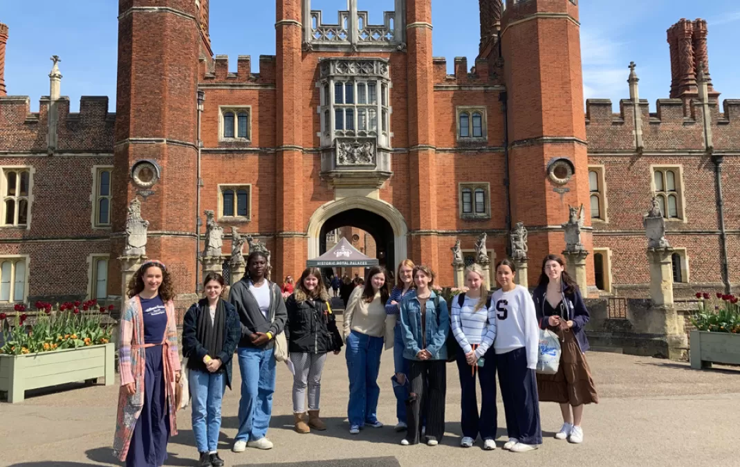Lower Sixth historians immerse themselves in the Tudor period at Hampton Court