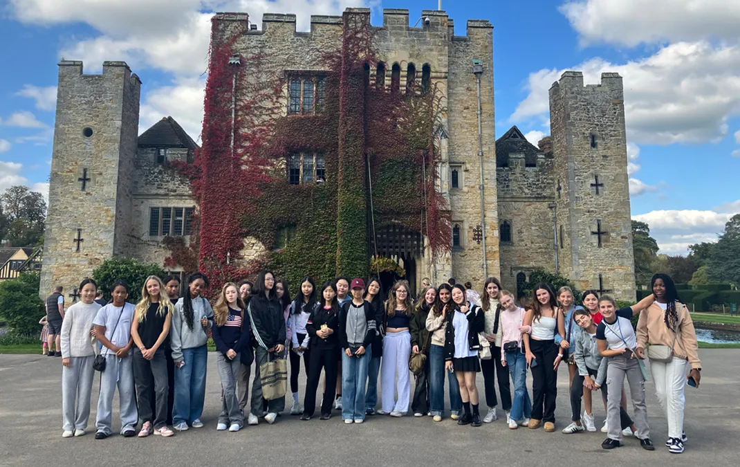 Visit to historical Hever a highlight for boarders