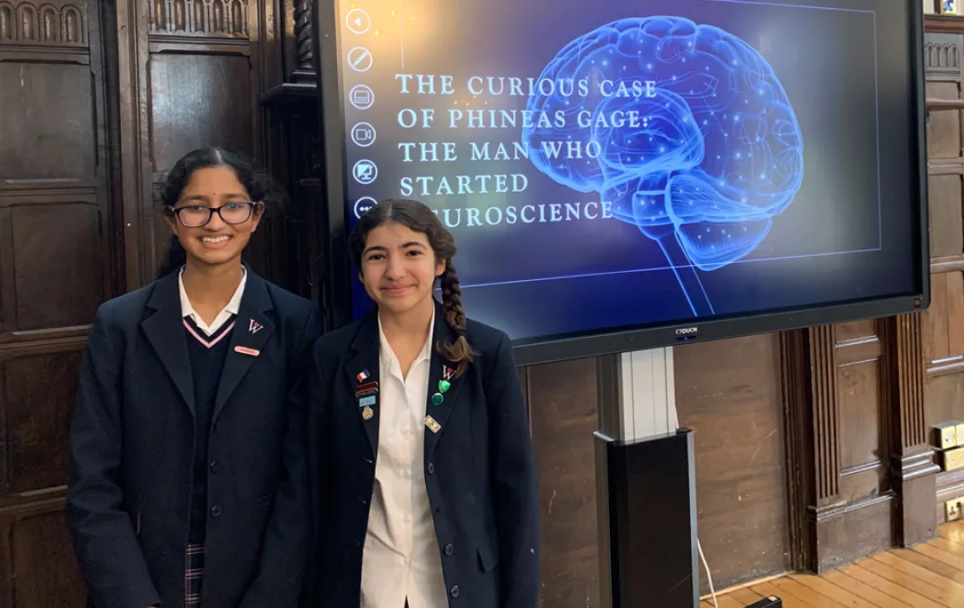 Fascinating talk from Year 9 students launches Junior Thinking Big