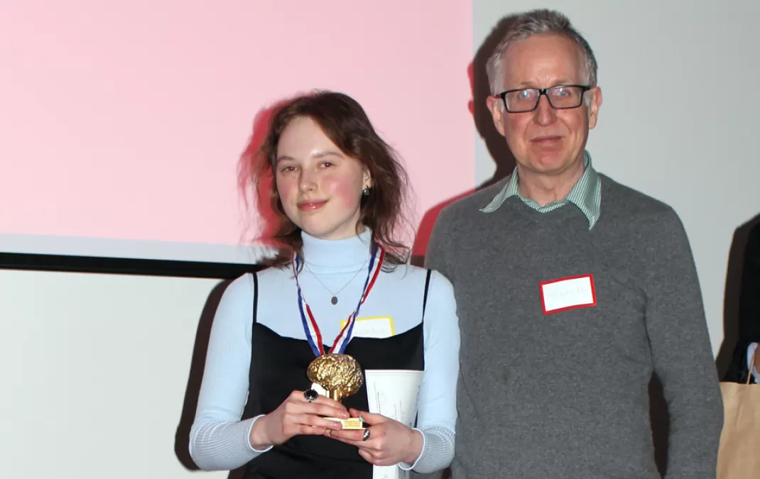 Kornelia impresses renowned scientists to win national neuroscience competition