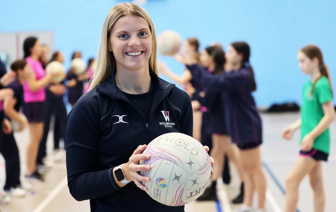 Woldingham alumna enjoys school from a new perspective as Head of Netball