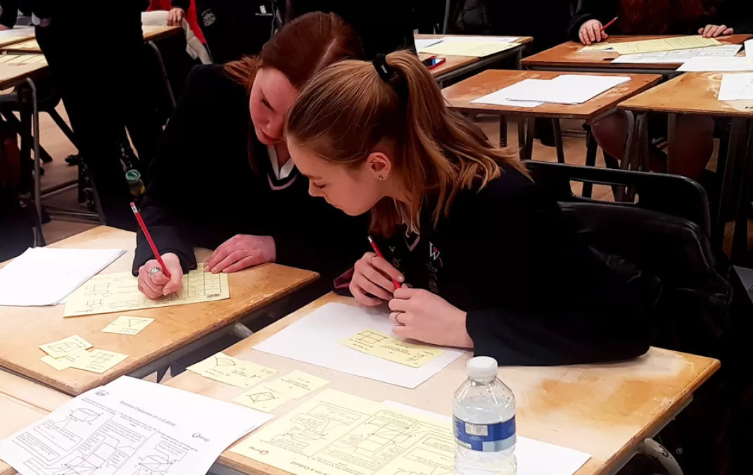 A feast of problem-solving for students at maths competition