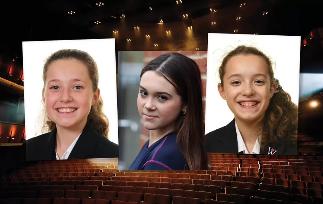 Three scholars invited to join prestigious National Youth Music Theatre