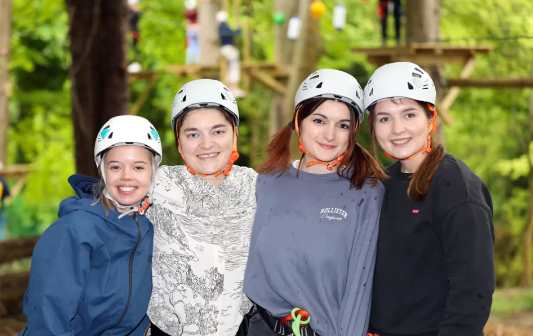 High ropes adventure adds to the fun at Old Girls’ Day 2022