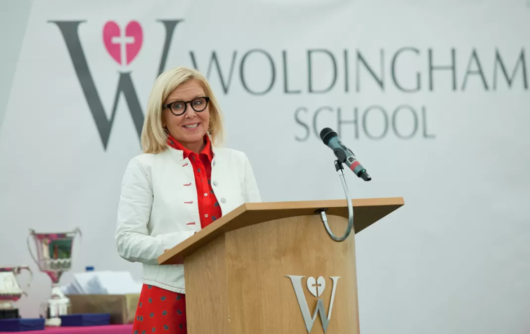 Prize Day speaker Lucy Hawking encourages students to “find your own voice”