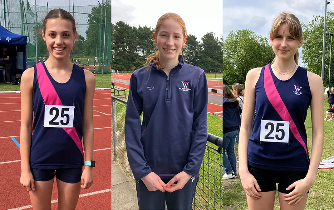 Woldingham athletes give excellent performances on the track and in the field