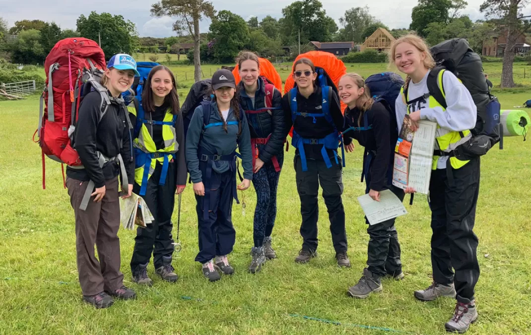 New Forest challenges prepare students for assessed Silver DofE expedition