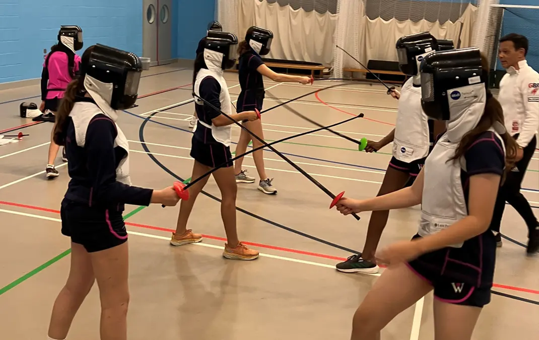 Students enjoy sport taster sessions, as well as team and individual success