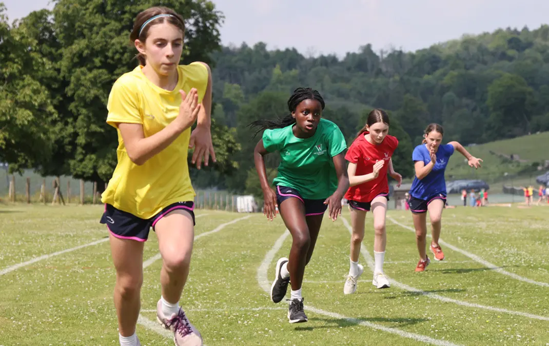 Hot competition at Sports Day as Stuart wins House Athletics Cup for third year in a row