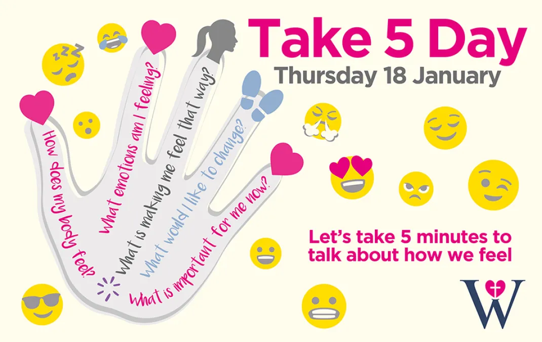Woldingham focuses on wellbeing through understanding our emotions on inaugural 'Take 5 Day'