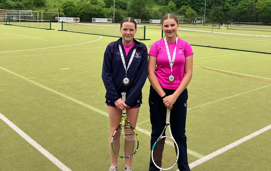 Leila gets a step closer to playing tennis at Wimbledon and three students selected for Surrey Schools’ Athletics Championship