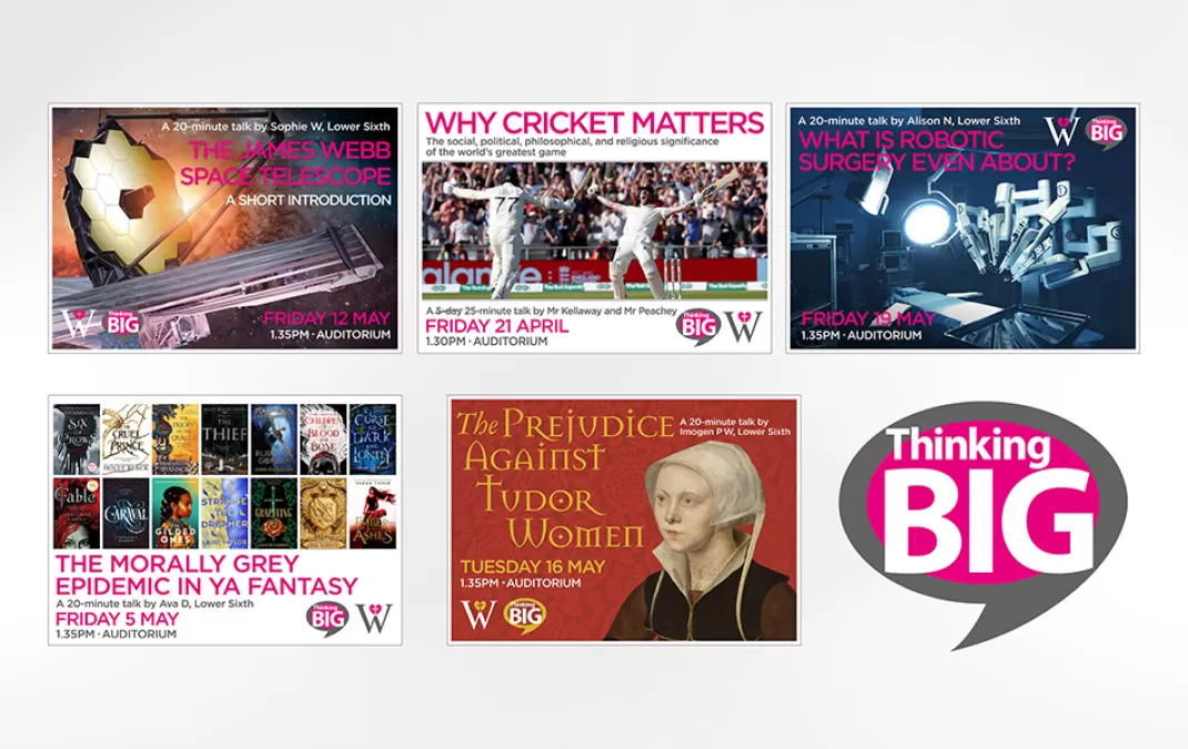Summer term ‘Thinking Big’ menu encompasses cricket, Tudor women and robotics