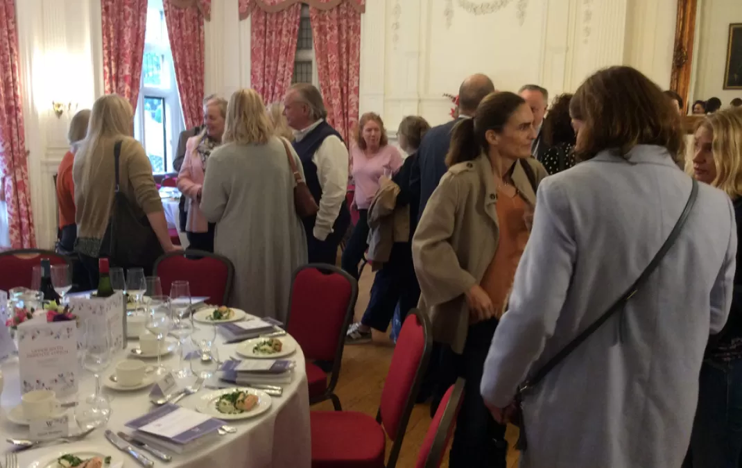 Upper Sixth parents look to the future at annual lunch