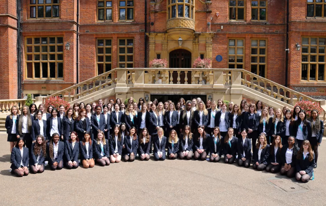 Upper Sixth commemorate time at Woldingham