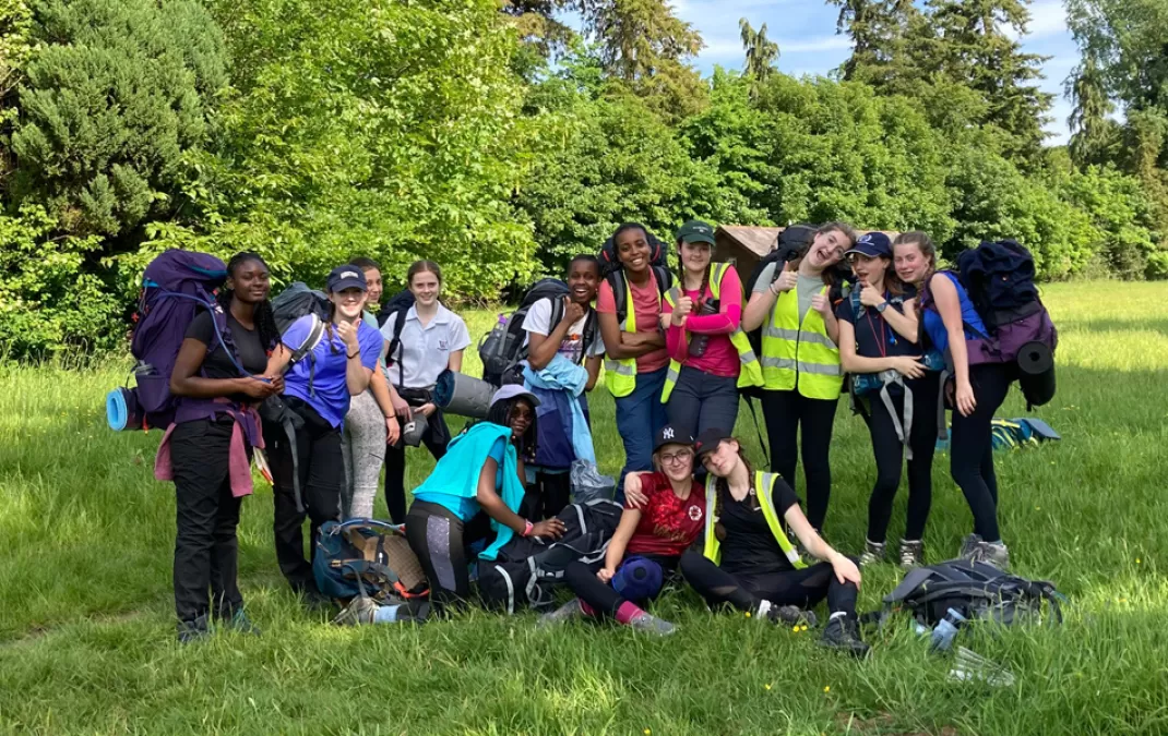 Students bond – and get some good nights’ sleep – on silver DofE practice expedition