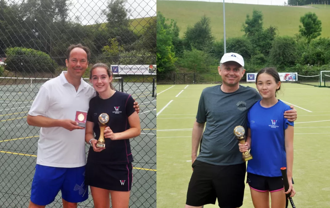 Double the fun at annual Parent & Daughter Tennis Tournament