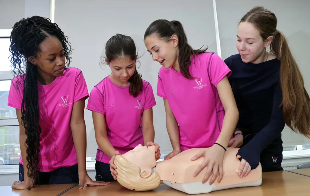 Students across the school show maturity and sensitivity on Woldingham’s lifesaver programme