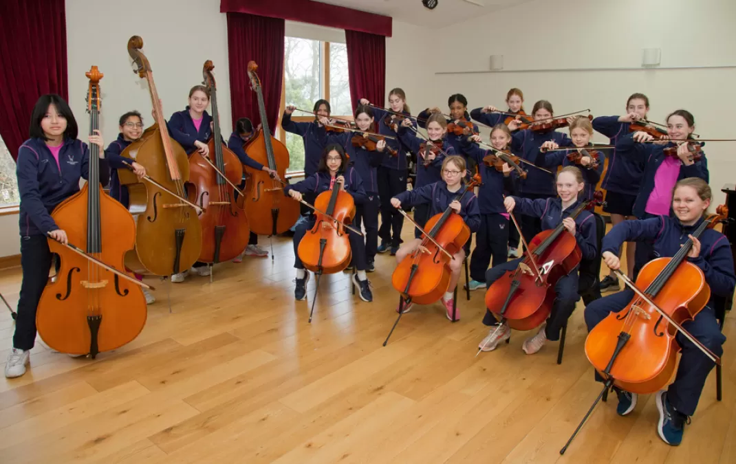 Strings Project gives all Year 7s the chance to try a new stringed instrument