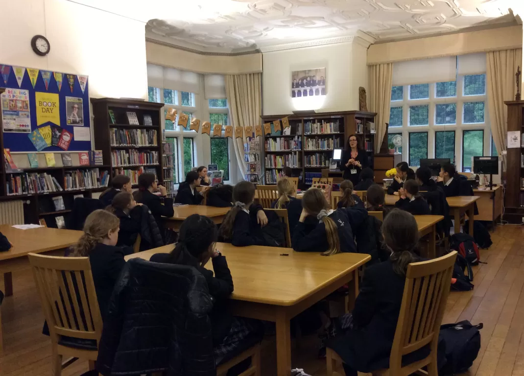 Author visit is World Book Day highlight